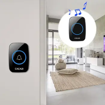 A10 Home Welcome Doorbell Intelligent Wireless Doorbell Waterproof 300m Remote Wireless Intelligent Doorbell Home Security Bell 
A10 Home Welcome Doorbell Intelligent Wireless Doorbell Waterproof 300m Remote Wireless Intelligent Doorbell Home Security Bell