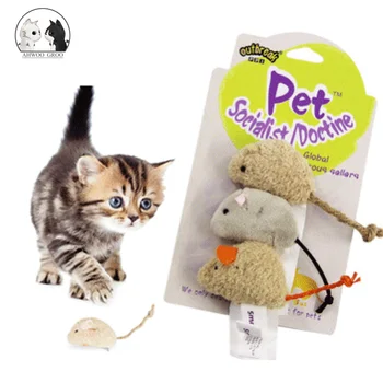 3Pcs/Set Cute Mouse Cat Toy High Simulated Mice Cat Toy Fun Kitten Bite Chew Toy Pet Cat Safety Plush Mini Mouse Interactive Toy
3Pcs/Set Cute Mouse Cat Toy High Simulated Mice Cat Toy Fun Kitten Bite Chew Toy Pet Cat Safety Plush Mini Mouse Interactive Toy