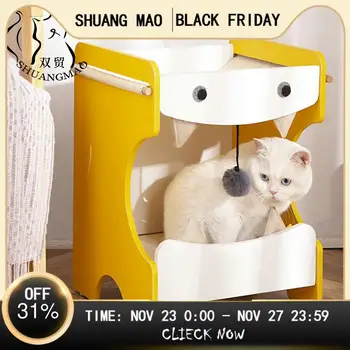 SHUANGMAO Pet Hammock Beds for Cats House Puppy Indoor Cat Sleep Solid Wood Window Bedside Table Mat Nest Washable Shelf Cushion
SHUANGMAO Pet Hammock Beds for Cats House Puppy Indoor Cat Sleep Solid Wood Window Bedside Table Mat Nest Washable Shelf Cushion
