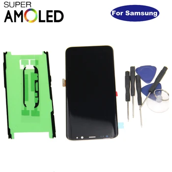 Amoled LCD Replacement For Samsung S8 G950 G950U G950F S8 Plus G955 G955F Display Touch Screen Digitizer Assembly