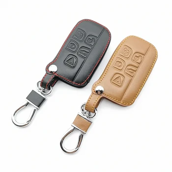 5 Buttons Car Key Remote Control Smart Fob Cover Leather Key Case For Land Rover Range Rover Evoque Sport Vogue Discovery 4
5 Buttons Car Key Remote Control Smart Fob Cover Leather Key Case For Land Rover Range Rover Evoque Sport Vogue Discovery 4