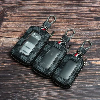Fashion Plaid Key Bag Men Key Holder Housekeeper Leather Car Key Wallet Keys Organizer Women Keychain Covers Zipper Key Case Bag
Fashion Plaid Key Bag Men Key Holder Housekeeper Leather Car Key Wallet Keys Organizer Women Keychain Covers Zipper Key Case Bag