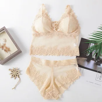 Women Push Up Bra Brief Sets Women Seamless Embroidery Bralette Underwire Breathable Underwear Lingerie SetFeme
Women Push Up Bra Brief Sets Women Seamless Embroidery Bralette Underwire Breathable Underwear Lingerie SetFeme