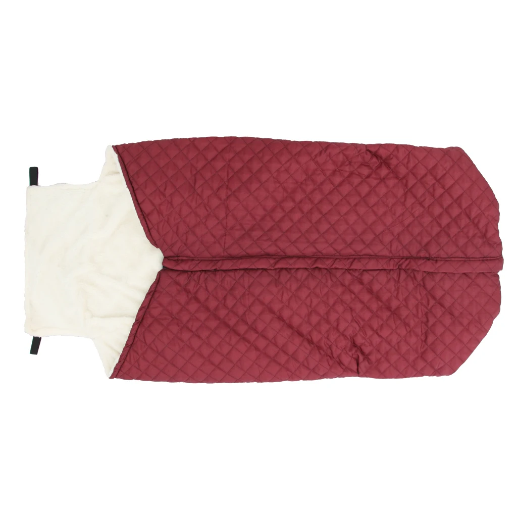 Winter Windproof Waterproof Plush Fleece Lining Wheelchair Warmer Cover Wheel Chair Blanket for Patients Elders