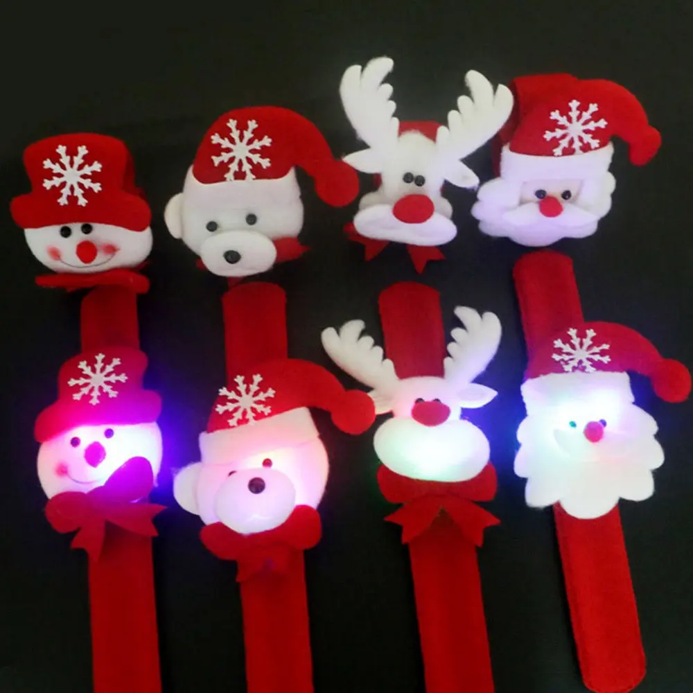 METABLE 4PCS Christmas Wristbands Bracelets Slap Wrist Bands Party Favors Bag Fillers Christmas Stocking Fillers for Kids Adult
METABLE 4PCS Christmas Wristbands Bracelets Slap Wrist Bands Party Favors Bag Fillers Christmas Stocking Fillers for Kids Adult