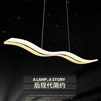 Simple Acrylic Wave Line Led Pendant Lights Dining Light Coffee Shop Hanglamp Restaurant Hanging Lamp Minimalist Pendant Lamp
Simple Acrylic Wave Line Led Pendant Lights Dining Light Coffee Shop Hanglamp Restaurant Hanging Lamp Minimalist Pendant Lamp