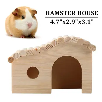 Hamster Cage for a Hamster Guinea Pig Hamster House Wooden Nontoxic Small Solid Durable Cute Pet House Hamster Accessories
Hamster Cage for a Hamster Guinea Pig Hamster House Wooden Nontoxic Small Solid Durable Cute Pet House Hamster Accessories