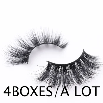 Fashion 4 Pairs Woman's Fashion Eye Makeup Tools Wispies Fluffies Thick Long 100% 3D Faux Mink Hair Multilayers False Eyelashes 
Fashion 4 Pairs Woman's Fashion Eye Makeup Tools Wispies Fluffies Thick Long 100% 3D Faux Mink Hair Multilayers False Eyelashes