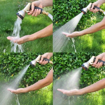 Pro 9 Watering Patterns Water Gun Water Jet Garden Washer Hose Wand Nozzle Sprayer Watering Spray Sprinkler Cleaning Tool
Pro 9 Watering Patterns Water Gun Water Jet Garden Washer Hose Wand Nozzle Sprayer Watering Spray Sprinkler Cleaning Tool