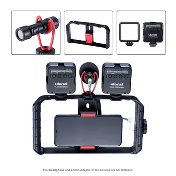 ULANZI U-RigPro High Quality Smartphone Filmmaking Kit Combo Set Mobile Phone Live Photography VLog Set
ULANZI U-RigPro High Quality Smartphone Filmmaking Kit Combo Set Mobile Phone Live Photography VLog Set
