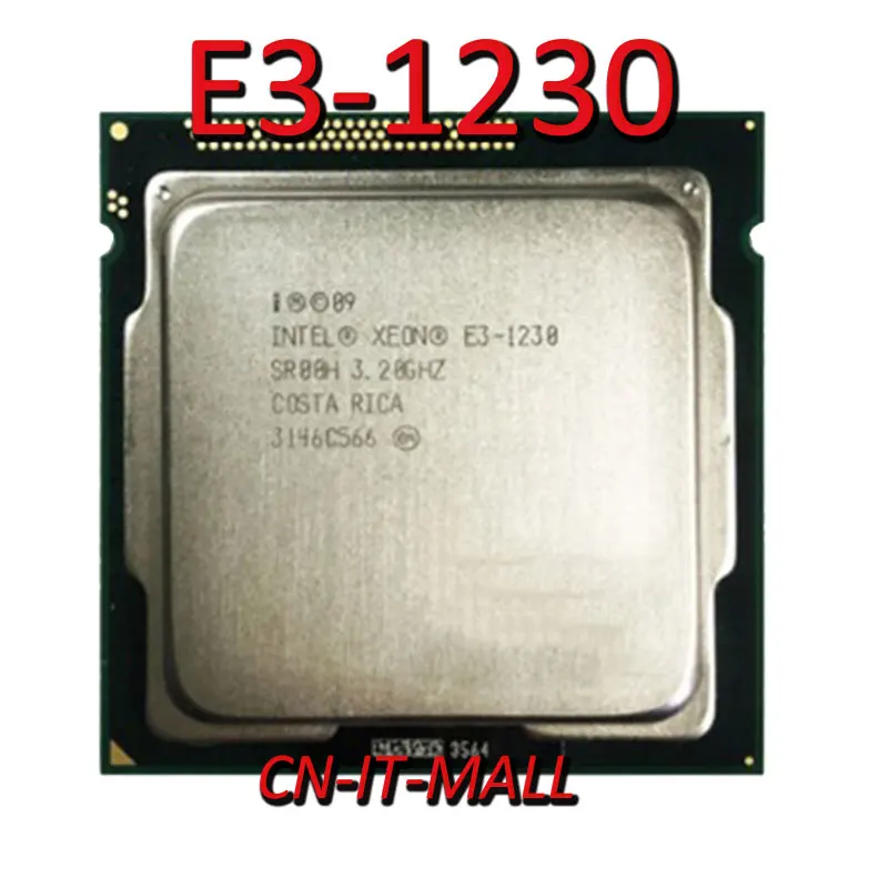 Процессор Intel Xeon E3-1230 3 2 ГГц 8 Мб 4 ядра потоков LGA1155 | Компьютеры и офис