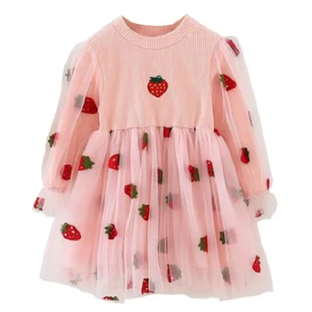 Strawberry Dress for Girls Toddler Girl Clothes Baby Designer Princess Dresses Kids Outfit Teen Birthday School Clothing Costume
Strawberry Dress for Girls Toddler Girl Clothes Baby Designer Princess Dresses Kids Outfit Teen Birthday School Clothing Costume
