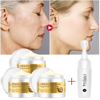 Snail Face Cream Hyaluronic Acid Collagen Moisturizing Eye Cream Set Anti-Wrinkle Anti-aging Facial Whitening Nourishing skin
Snail Face Cream Hyaluronic Acid Collagen Moisturizing Eye Cream Set Anti-Wrinkle Anti-aging Facial Whitening Nourishing skin