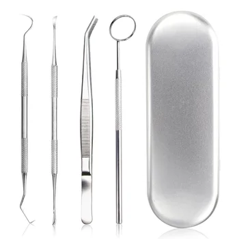 Dental Mirror Dentist Tools Set Instruments Kit Dental Pick Prepar Tool Stainless Steel Tweezer Hoe Sickle Scaler Oral Care Tool
Dental Mirror Dentist Tools Set Instruments Kit Dental Pick Prepar Tool Stainless Steel Tweezer Hoe Sickle Scaler Oral Care Tool