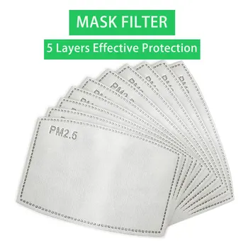 100 pcs/Lot 5 Layers PM2.5 Mask Filter Paper Anti Dust Mouth Face Mask Activated Carbon Filter Health Care For Adult Child
100 pcs/Lot 5 Layers PM2.5 Mask Filter Paper Anti Dust Mouth Face Mask Activated Carbon Filter Health Care For Adult Child