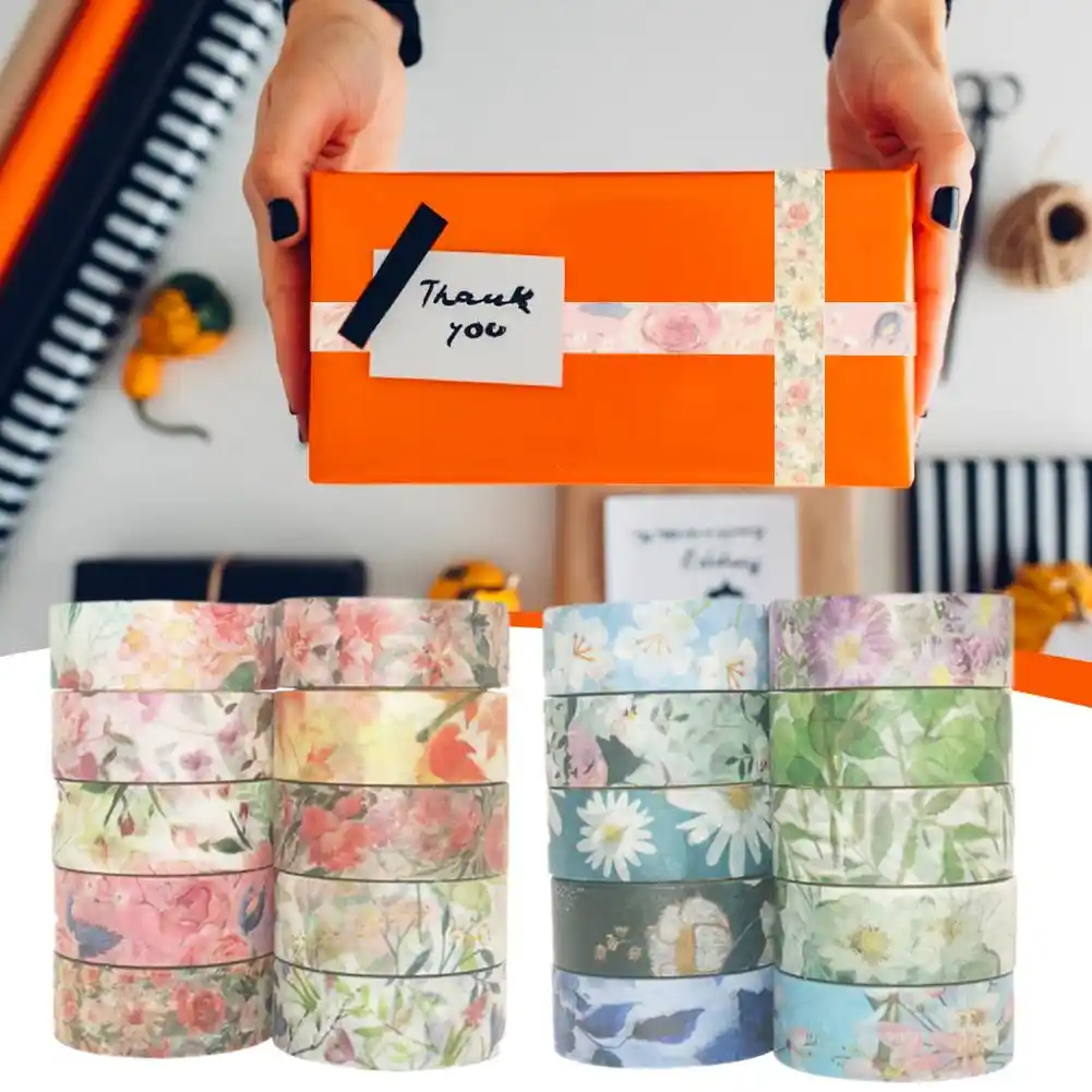 tapes for arts and diy crafts journal planner gift wrapping hol