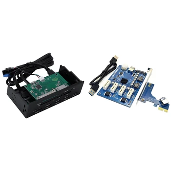 HOT-Internal Card Reader Media Dashboard PC Front Panel & 1 to 4 Port PCI Express Switch Multiplier HUB 6Pin Sata USB
HOT-Internal Card Reader Media Dashboard PC Front Panel & 1 to 4 Port PCI Express Switch Multiplier HUB 6Pin Sata USB