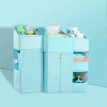 Baby Storage Organizer Crib Hanging Storage Bag Caddy Organizer for Baby Essentials Bedding Set Diaper Storage Bag Set Accessory 
Baby Storage Organizer Crib Hanging Storage Bag Caddy Organizer for Baby Essentials Bedding Set Diaper Storage Bag Set Accessory