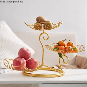 Nordic Multi-layer Metal Fruit Plate Living Room Decoration Round Three-layer Tray Home Use Coffee Table Fruit Snacks Plate
Nordic Multi-layer Metal Fruit Plate Living Room Decoration Round Three-layer Tray Home Use Coffee Table Fruit Snacks Plate