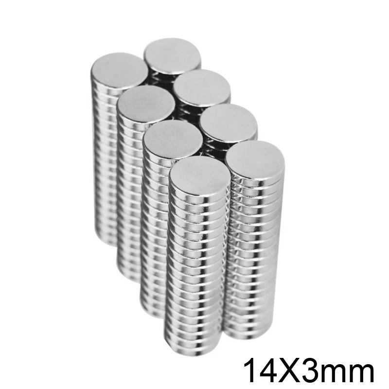 

5~100pcs 14x3 mm Rare Earth Magnet Diameter 14x3mm Fridge Round Magnets strong 14mm x 3mm Permanent Neodymium Magnetic 14*3 mm