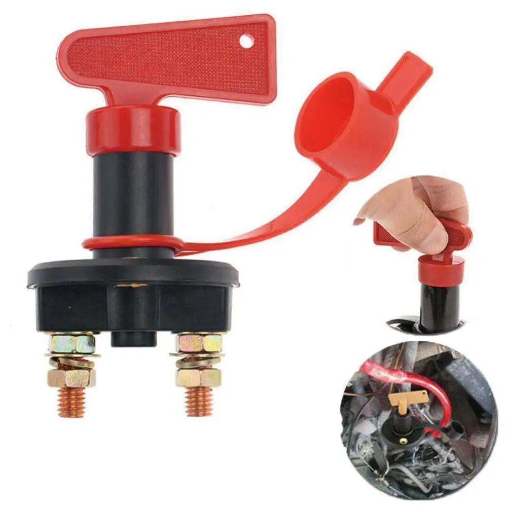 NEW Car Battery Isolator Disconnect Cut Off Power Kill Switch 12V Battery Main Switch Disconnector Isolator for Car Boat OE88
NEW Car Battery Isolator Disconnect Cut Off Power Kill Switch 12V Battery Main Switch Disconnector Isolator for Car Boat OE88