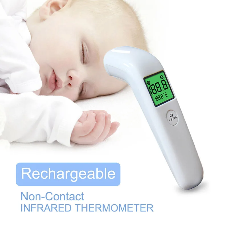 Handheld Infrared Thermometer Forehead Temperature Meter Measuring for Baby Adult S7JN
Handheld Infrared Thermometer Forehead Temperature Meter Measuring for Baby Adult S7JN