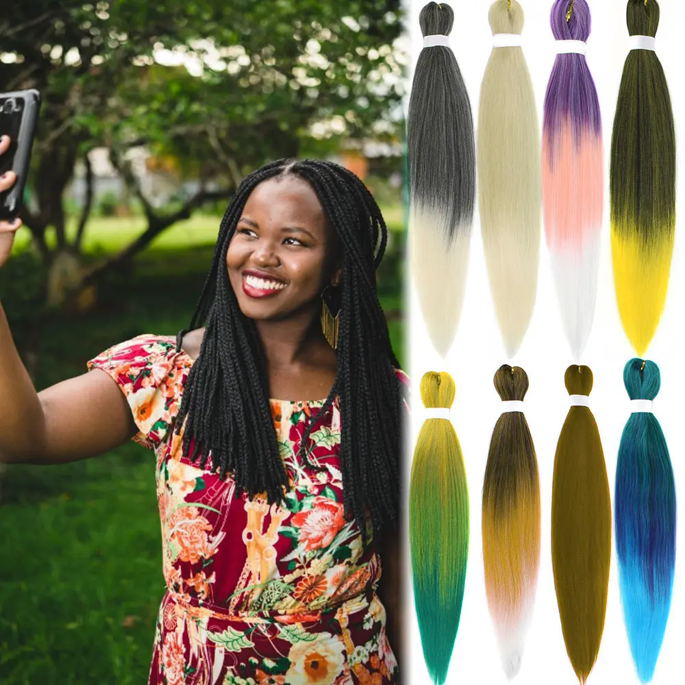 AIYEE Ombre Braiding Hair Jumbo Braids Hair Easy Synthetic 20" Low Temperature Fiber Crochet Braid AIYEE Crochet Hair Extensio
AIYEE Ombre Braiding Hair Jumbo Braids Hair Easy Synthetic 20" Low Temperature Fiber Crochet Braid AIYEE Crochet Hair Extensio