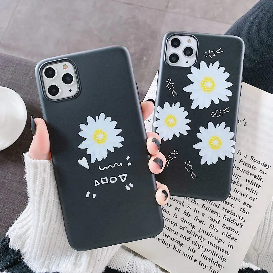 For iPhone 11 Pro XS Max XR X Case Fashion Cute Cartoon Daisy Pattern Phone Case For iPhone 8 7 Plus Soft Tpu Shockproof Cover
For iPhone 11 Pro XS Max XR X Case Fashion Cute Cartoon Daisy Pattern Phone Case For iPhone 8 7 Plus Soft Tpu Shockproof Cover