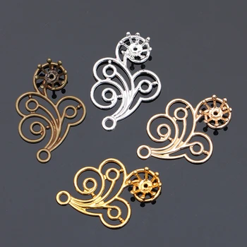 50 pcs/lot 20*30 mm Metal Filigree Flower Connector Charms Wedding Hair Accessories For Women
50 pcs/lot 20*30 mm Metal Filigree Flower Connector Charms Wedding Hair Accessories For Women