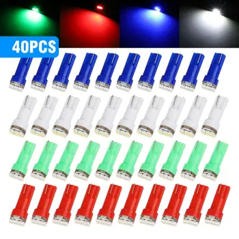 40pc/Set T5 74 2721 Wedge 3-SMD-3014 LED Odometer Gauge Dashboard Light Bulb Super Bright LED Unique And Vibrant Colors
40pc/Set T5 74 2721 Wedge 3-SMD-3014 LED Odometer Gauge Dashboard Light Bulb Super Bright LED Unique And Vibrant Colors
