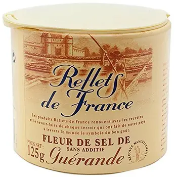 Reflets de 125g Francia Fleur de Sel sal del mar
Reflets de 125g Francia Fleur de Sel sal del mar