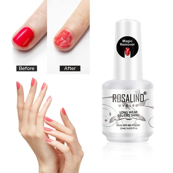ROSALIND Nail Gel Polish Magic Remover For Manicure Fast Clean Within 2-3 MINS UV Gel Nail Polish Remove Base Top Coat
ROSALIND Nail Gel Polish Magic Remover For Manicure Fast Clean Within 2-3 MINS UV Gel Nail Polish Remove Base Top Coat