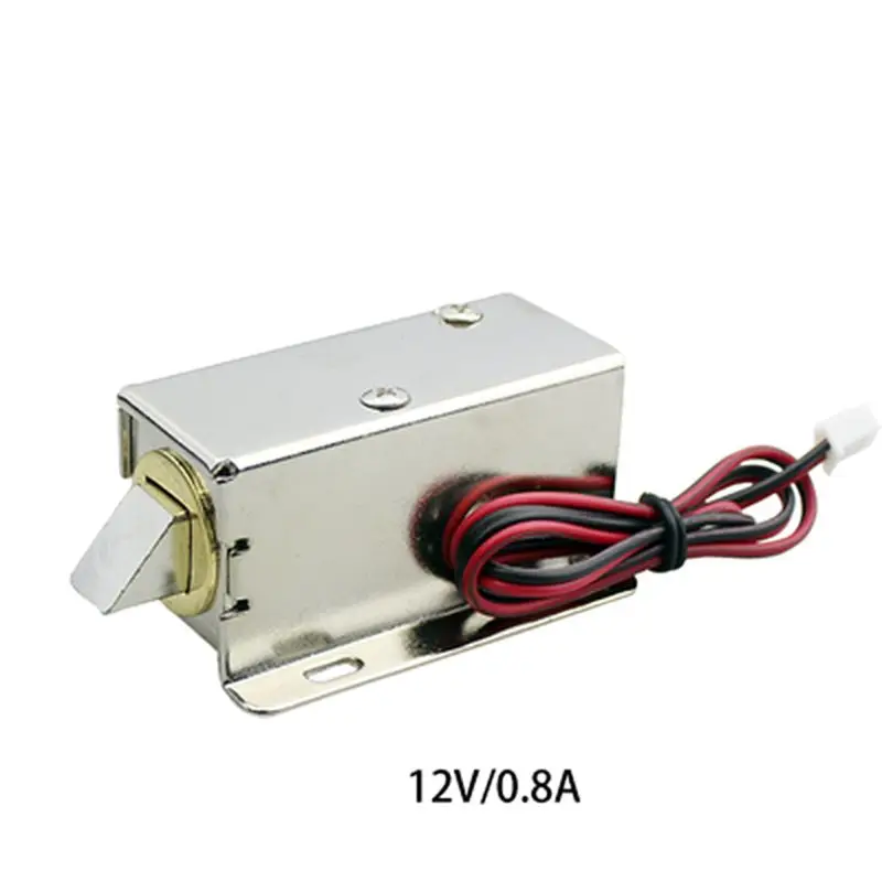 DC12V DC12V 0.8A Metal Electric Magnetic Lock Solenoid Door Storage Cabinet Bolt Drawer File Electronic Lock Access Control
DC12V DC12V 0.8A Metal Electric Magnetic Lock Solenoid Door Storage Cabinet Bolt Drawer File Electronic Lock Access Control