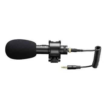 BOYA BY-PVM50 3.5mm Professional On-Camera Stereo condenser Video Microphone for DSLR SLR Canon Nikon Camera Camcorder
BOYA BY-PVM50 3.5mm Professional On-Camera Stereo condenser Video Microphone for DSLR SLR Canon Nikon Camera Camcorder