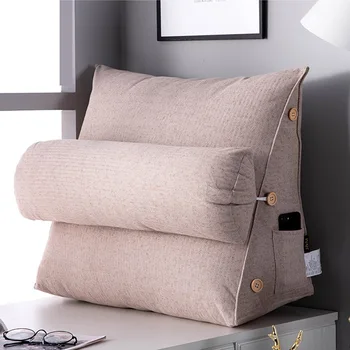 Bedside Cushion Backrest Comfortable Velvet Wedge Bed Reading Pillow Sofa Pain Relief Pillow Home Relaxation Decompression
Bedside Cushion Backrest Comfortable Velvet Wedge Bed Reading Pillow Sofa Pain Relief Pillow Home Relaxation Decompression