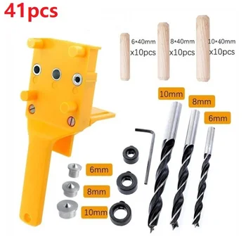 Home Handheld Woodworking Doweling Jig Drill Guide Wood Dowel Drilling Hole Saw Straight Hole Locator 2020 New Arrival
Home Handheld Woodworking Doweling Jig Drill Guide Wood Dowel Drilling Hole Saw Straight Hole Locator 2020 New Arrival