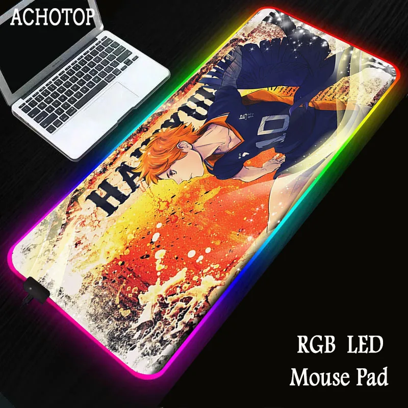 Anime Haikyuu Gaming Mouse Pad RGB Large Gamer Computer Backlight Mousepad USB For Desk Keyboard LED Mice Mat For CSGO Gamer
Anime Haikyuu Gaming Mouse Pad RGB Large Gamer Computer Backlight Mousepad USB For Desk Keyboard LED Mice Mat For CSGO Gamer