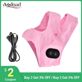 AGDOAD Electric V-Line Up Lift Belt Machine Micro Current Heating Therapy Face Slimming Vibration Machine Facial Lifting Device
AGDOAD Electric V-Line Up Lift Belt Machine Micro Current Heating Therapy Face Slimming Vibration Machine Facial Lifting Device