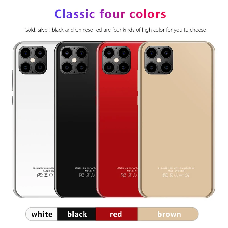 Global Version phone 12 8-core 256GB ROM Mobile Phone 6.5'' Cellphone 4800mAh Smartphone Cheap phone free shipping
Global Version phone 12 8-core 256GB ROM Mobile Phone 6.5'' Cellphone 4800mAh Smartphone Cheap phone free shipping