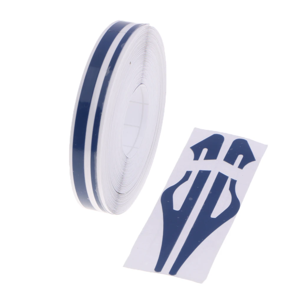 2pcs 12mm 5'' Automotive Pinstripe Tape - DIY Car Sticker Decal Vinyl - Blue & Red 2pcs 12mm 5'' Automotive Pinstripe Tape - DIY Car Sticker Decal Vinyl - Blue & Red