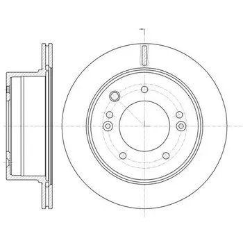 Rear disc brake KIA Sorento 2.4/3.5/2.5CRDi 02 REMSA 6993.10 
Rear disc brake KIA Sorento 2.4/3.5/2.5CRDi 02 REMSA 6993.10