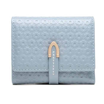 Fashion Lady Small Short Wallet PU Flower Embossing Trifold Purses Multi-card Slots Credit Card Wallets for Travel Clutch Bag
Fashion Lady Small Short Wallet PU Flower Embossing Trifold Purses Multi-card Slots Credit Card Wallets for Travel Clutch Bag