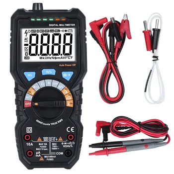 BSIDE ADM08 PRO Temperature Non-contact True Value Digital Multimeter with Backlight Electrical Portable Detection Tool
BSIDE ADM08 PRO Temperature Non-contact True Value Digital Multimeter with Backlight Electrical Portable Detection Tool