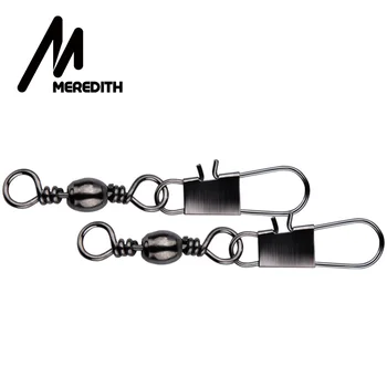 MEREDITH 50Pcs/Lot Swivels Fishing Line Connectors Rolling Swivel Fishing Bait Lure Connector Pin Fast Clip Lock
MEREDITH 50Pcs/Lot Swivels Fishing Line Connectors Rolling Swivel Fishing Bait Lure Connector Pin Fast Clip Lock