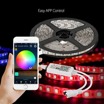 Flexible LED String light Smart WiFi Smart Phone Remote Control Tape Diode Adapter Lamp Light Strips Waterproof Strip Light D30
Flexible LED String light Smart WiFi Smart Phone Remote Control Tape Diode Adapter Lamp Light Strips Waterproof Strip Light D30