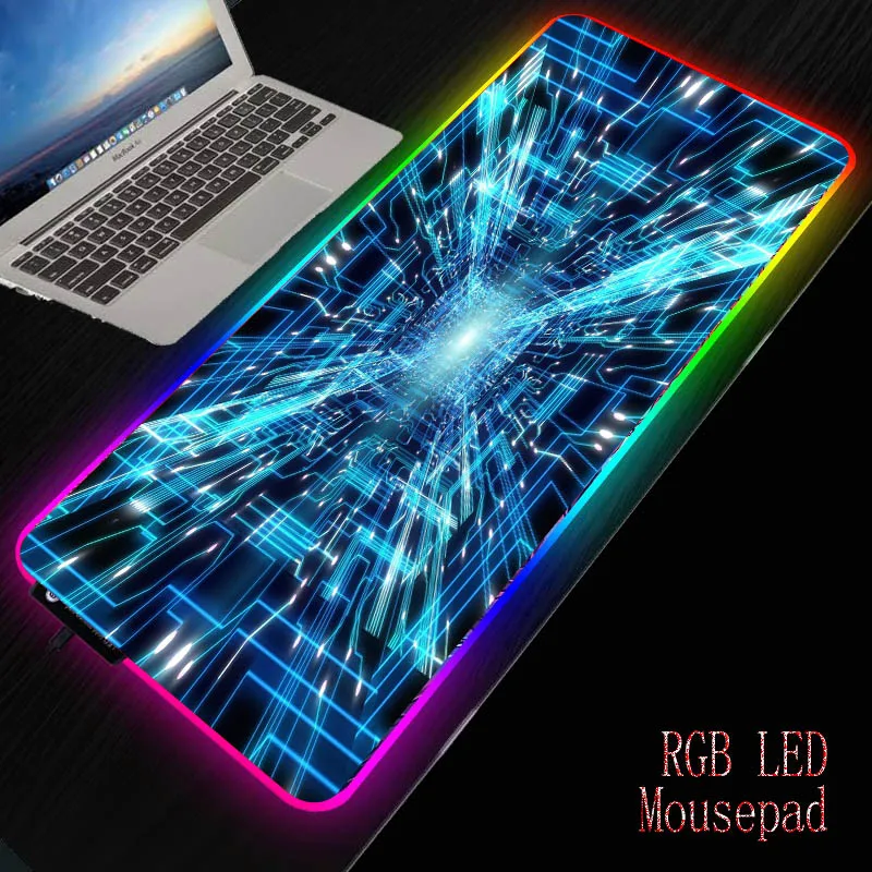 MRGBEST RGB Gaming Mouse Pad Computer Mousepad Futuristic Background Large Mouse Pad Big Gamer Desk Mouse Mause Pad Mice Mat
MRGBEST RGB Gaming Mouse Pad Computer Mousepad Futuristic Background Large Mouse Pad Big Gamer Desk Mouse Mause Pad Mice Mat