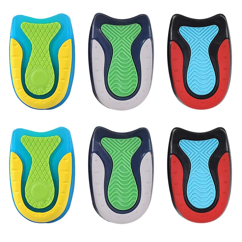 Heel High Elastic Shock Absorption Men and Women Protective Foot Insoles Relieve Plantar Pain Heel Half-size Pad Sports Running
Heel High Elastic Shock Absorption Men and Women Protective Foot Insoles Relieve Plantar Pain Heel Half-size Pad Sports Running