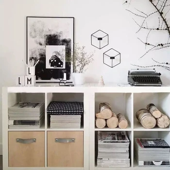 Nordic Style 3D Geometric Candlestick Metal Wall Candle Holder Sconce Home Decor 
Nordic Style 3D Geometric Candlestick Metal Wall Candle Holder Sconce Home Decor