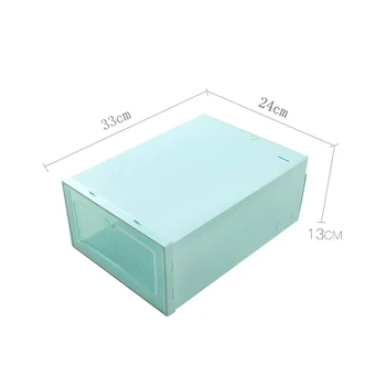 Flip Shoes Box Thickened Transparent Drawer Case Plastic Shoe Hanger Stackable Box Shoe Organizer Shoebox storage Shoe rack
Flip Shoes Box Thickened Transparent Drawer Case Plastic Shoe Hanger Stackable Box Shoe Organizer Shoebox storage Shoe rack