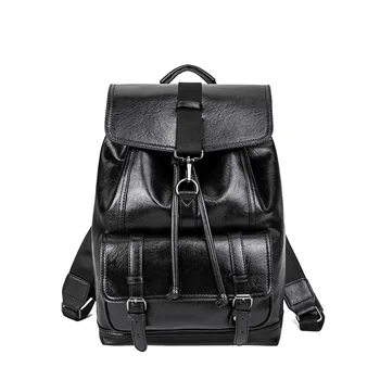 2020 New Style College Style Pu Backpack Student Bag Middle School Men's Simple and Versatile Backpack
2020 New Style College Style Pu Backpack Student Bag Middle School Men's Simple and Versatile Backpack